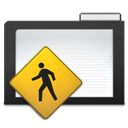 Dark Folder Public icon